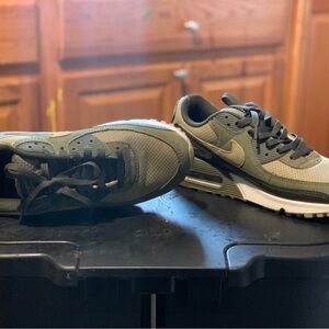 Nike Khaki Green Air Max Sneakers